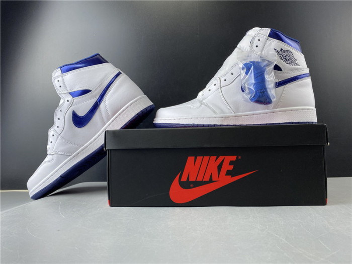 jordan 1 retro high og "metallic navy" 555088-106