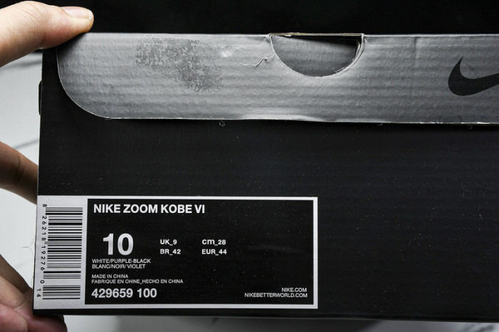 nike kobe 6 concord 429659-100